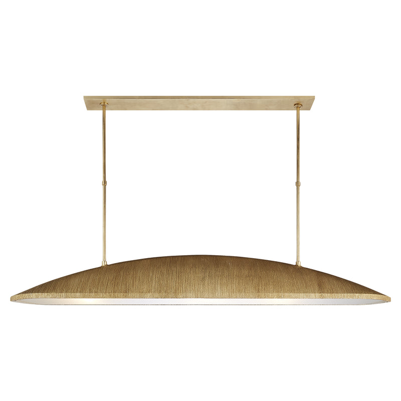 Visual Comfort Signature KW 5550G-FA LED Linear Chandelier, Gild