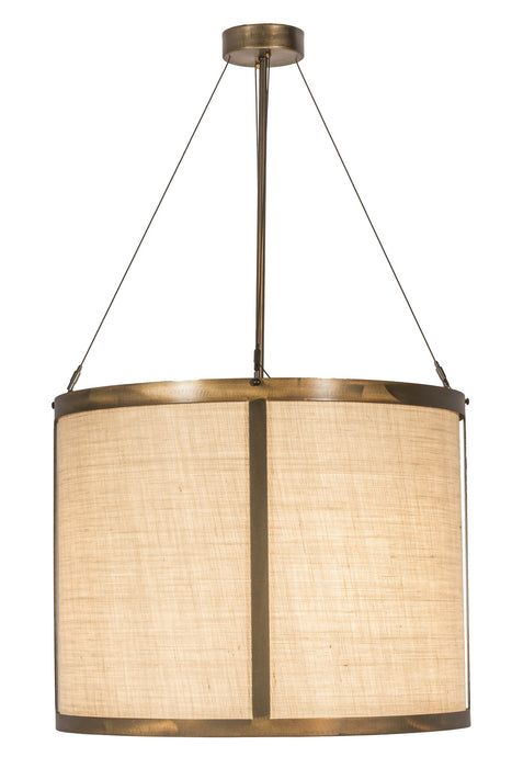 Meyda Tiffany 170893 Three Light Pendant, Antique Copper