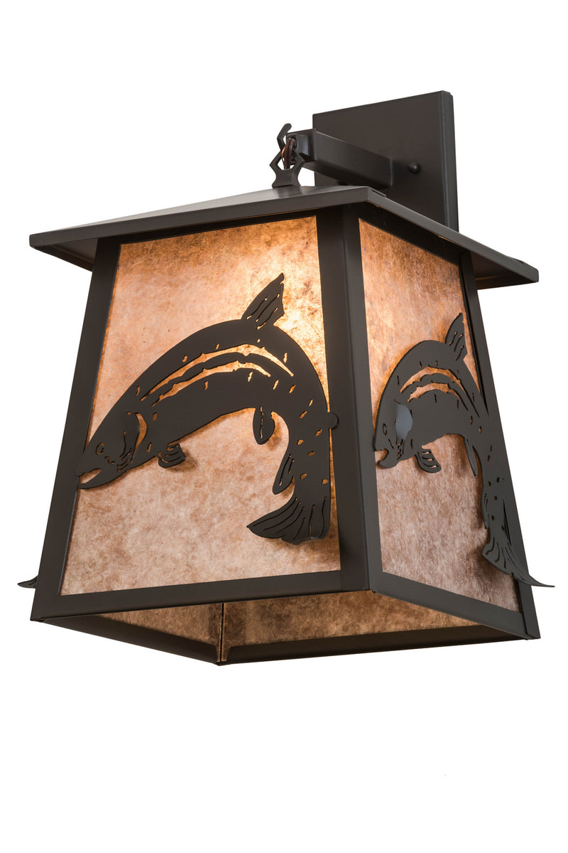 Meyda Tiffany 171917 One Light Wall Sconce, Timeless Bronze