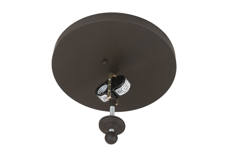 Meyda Tiffany 172117 Two Light Flushmount, Oil Rubbed Bronze