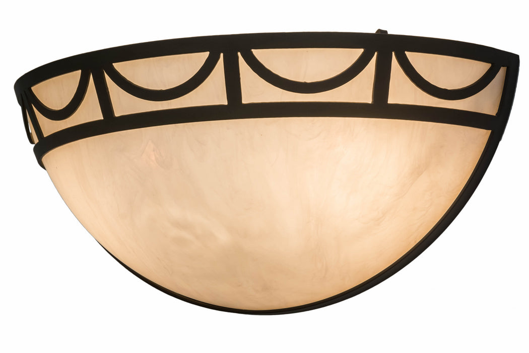 Meyda Tiffany 174302 Two Light Wall Sconce, Oil Rubbed Bronze