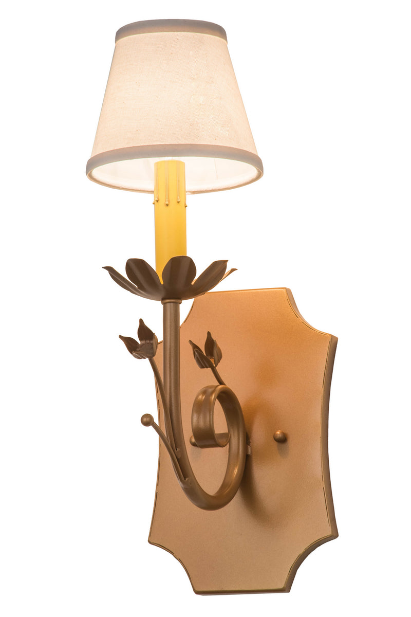 Meyda Tiffany 174348 One Light Wall Sconce, Bronze