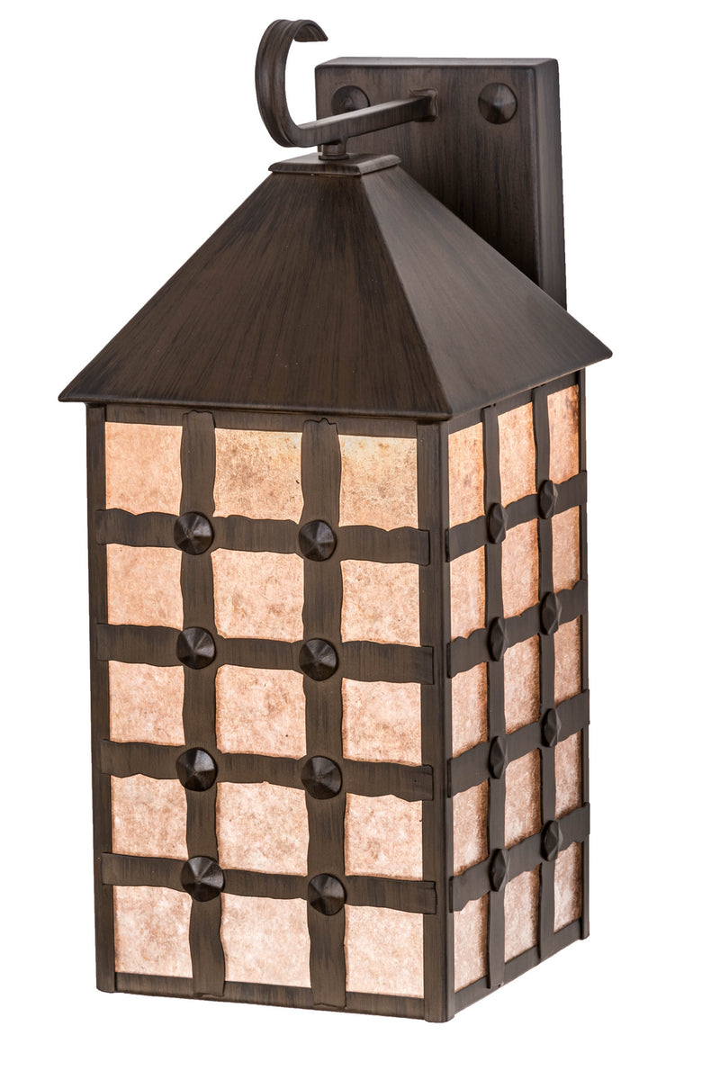 Meyda Tiffany 174790 One Light Wall Sconce, Classic Rust