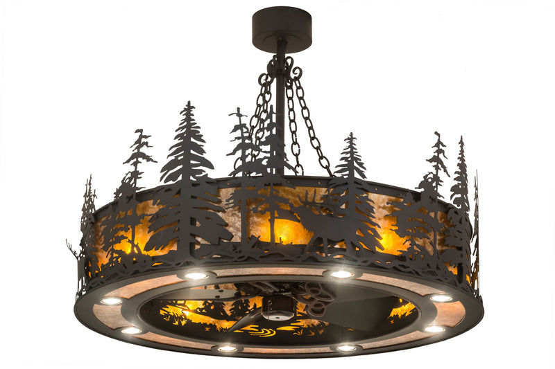Meyda Tiffany 175098 16 Light Chandel-Air, Oil Rubbed Bronze