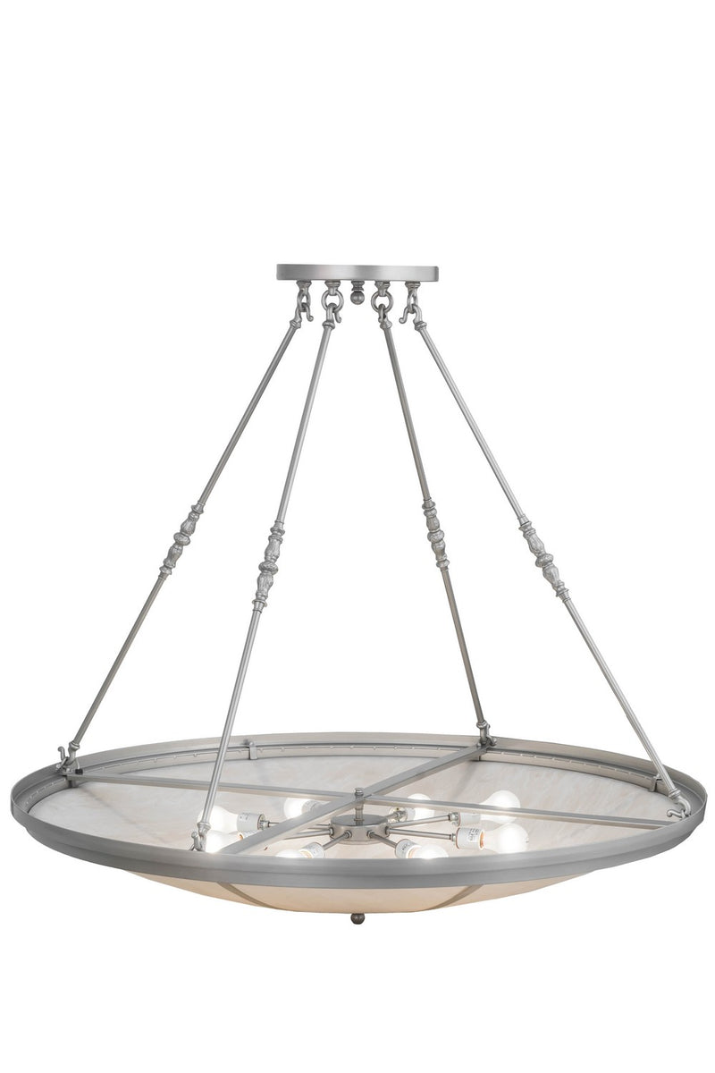 Meyda Tiffany 175509 Eight Light Pendant, Nickel