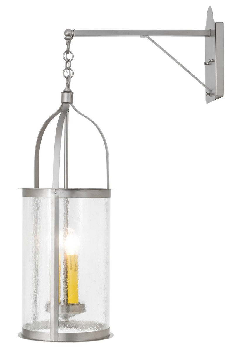 Meyda Tiffany 175567 Three Light Wall Sconce, Nickel
