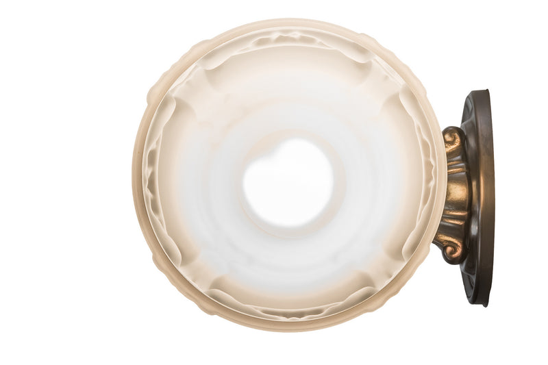 Meyda Tiffany 175725 One Light Wall Sconce, Antique,Nickel