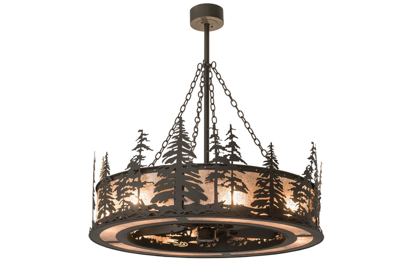 Meyda Tiffany 175914 12 Light Chandel-Air, Oil Rubbed Bronze