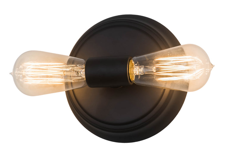 Meyda Tiffany 176534 Two Light Wall Sconce, Oil Rubbed Bronze