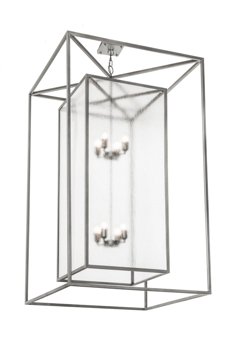 Meyda Tiffany 176669 Eight Light Pendant, Pewter