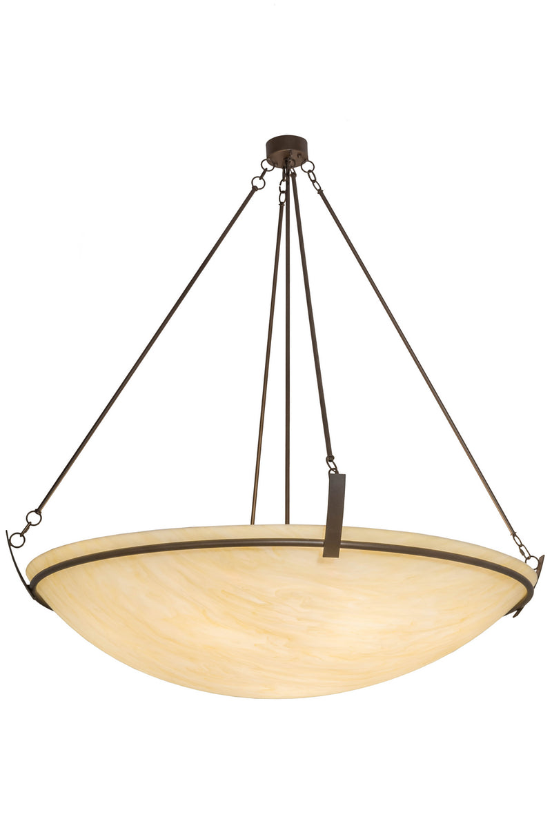 Meyda Tiffany 176679 Ten Light Inverted Pendant, Cafe Noir