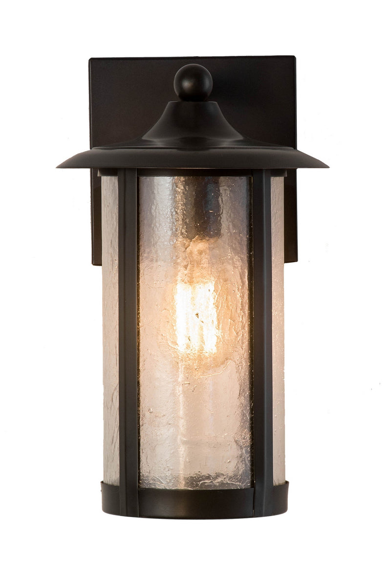 Meyda Tiffany 176727 One Light Wall Sconce, Craftsman Brown