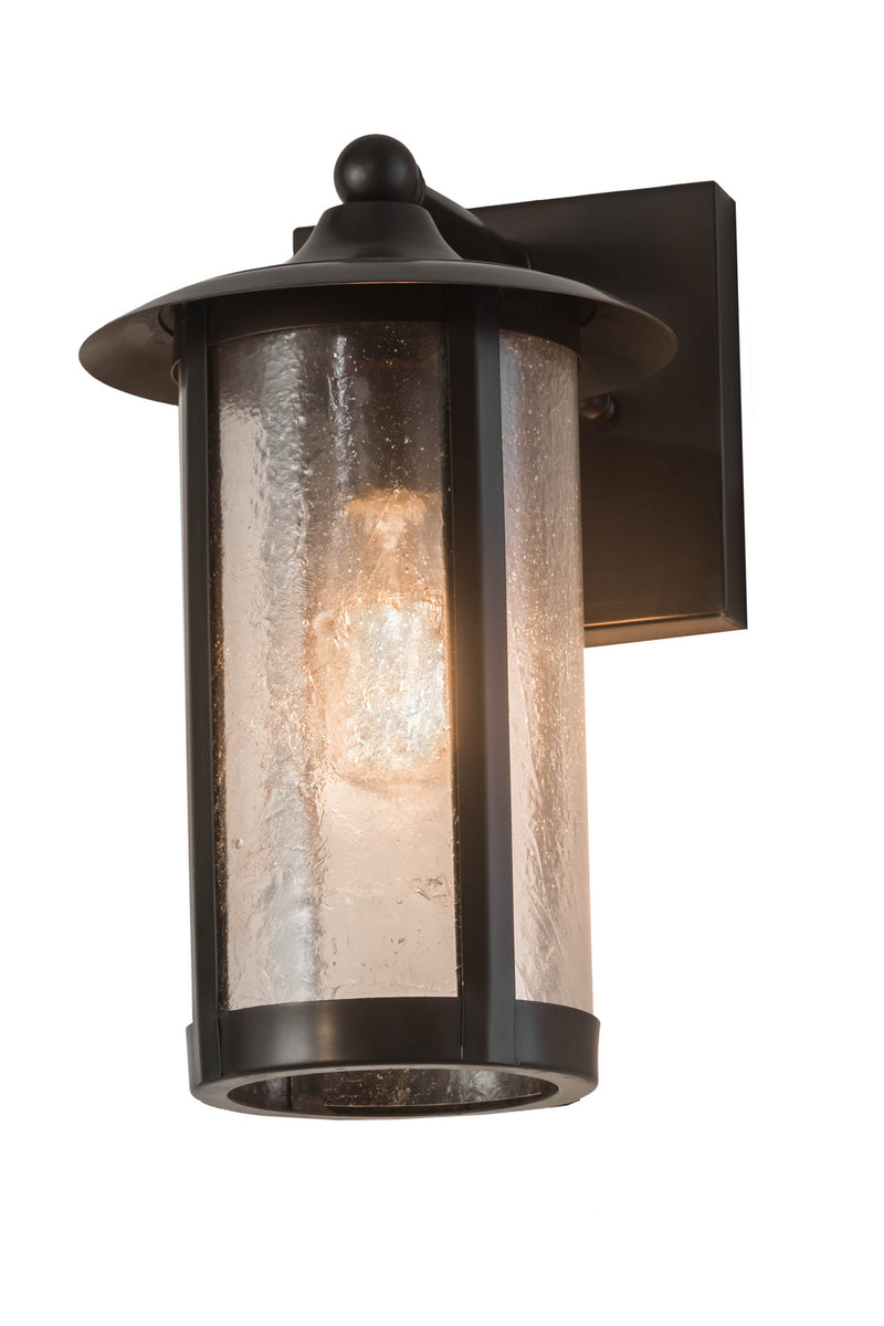 Meyda Tiffany 176727 One Light Wall Sconce, Craftsman Brown