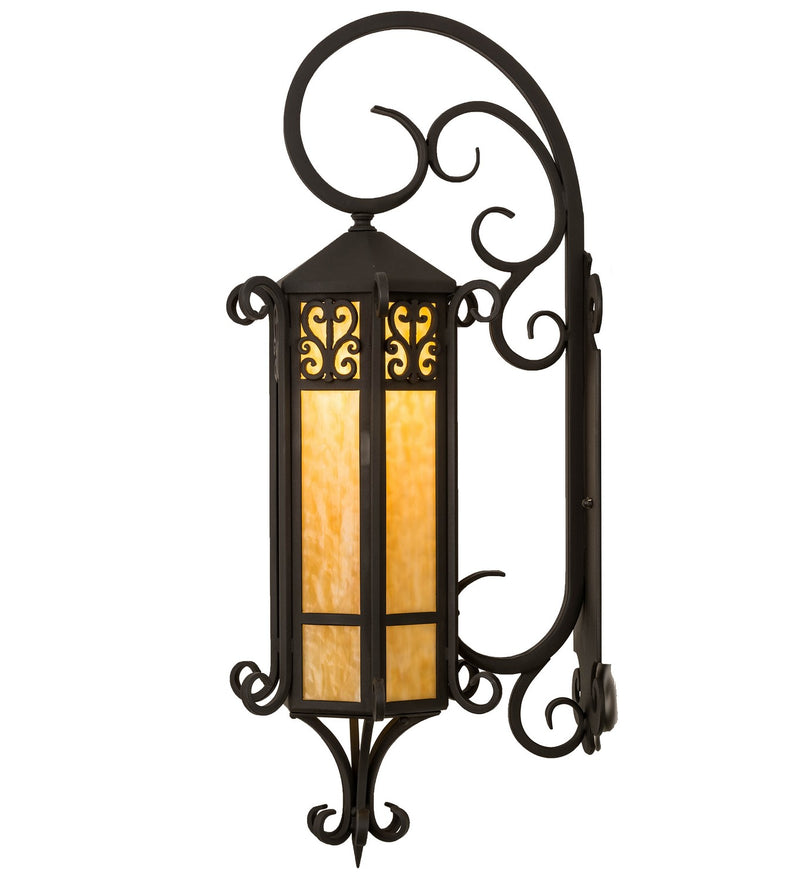 Meyda Tiffany 176943 Wall Sconce, Wrought Iron