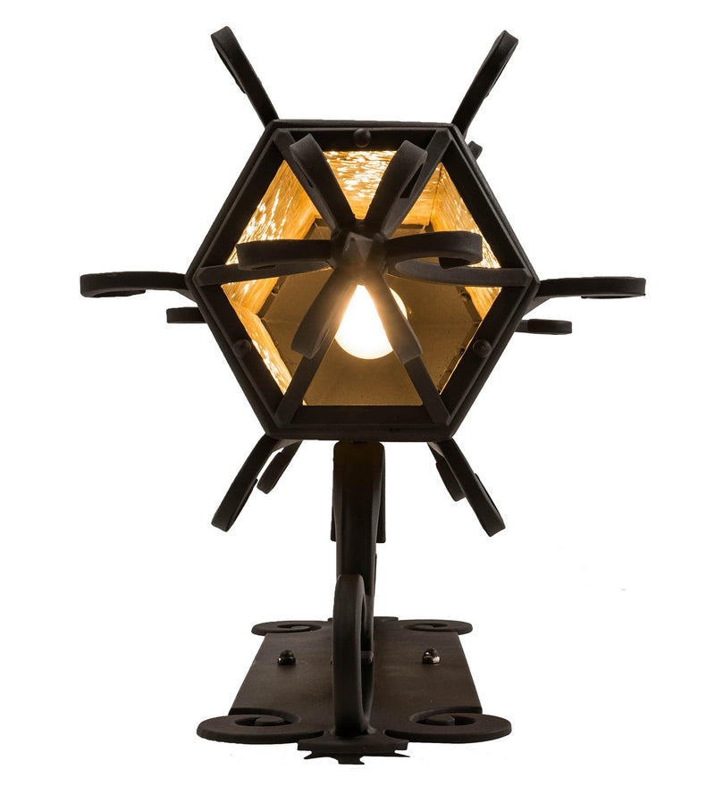 Meyda Tiffany 176943 Wall Sconce, Wrought Iron