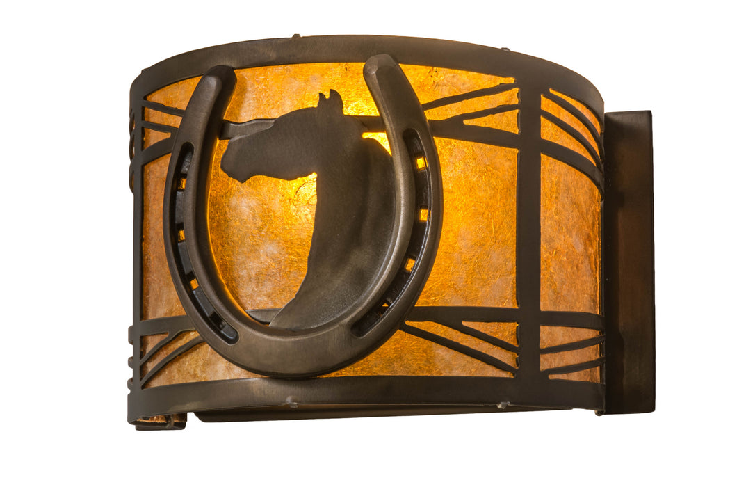 Meyda Tiffany 176944 One Light Wall Sconce, Antique Copper
