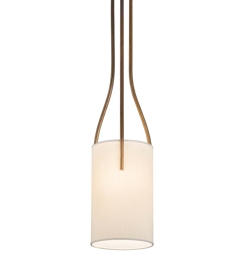 Meyda Tiffany 177047 One Light Pendant, Vintage Brass