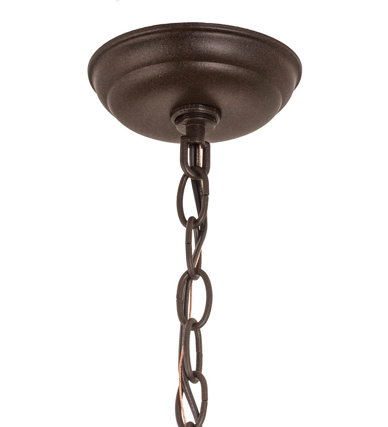 Meyda Tiffany 177229 Two Light Pendant, Cafe Noir
