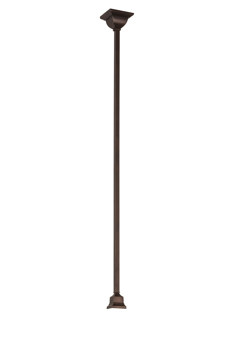 Meyda Tiffany 177365 One Light Pendant Hardware, Mahogany Bronze