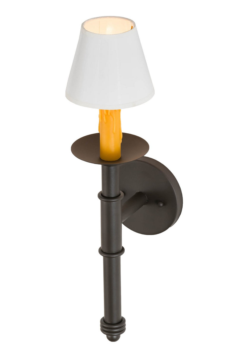 Meyda Tiffany 177375 One Light Wall Sconce, Oil Rubbed Bronze