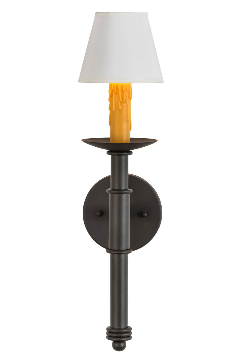 Meyda Tiffany 177375 One Light Wall Sconce, Oil Rubbed Bronze