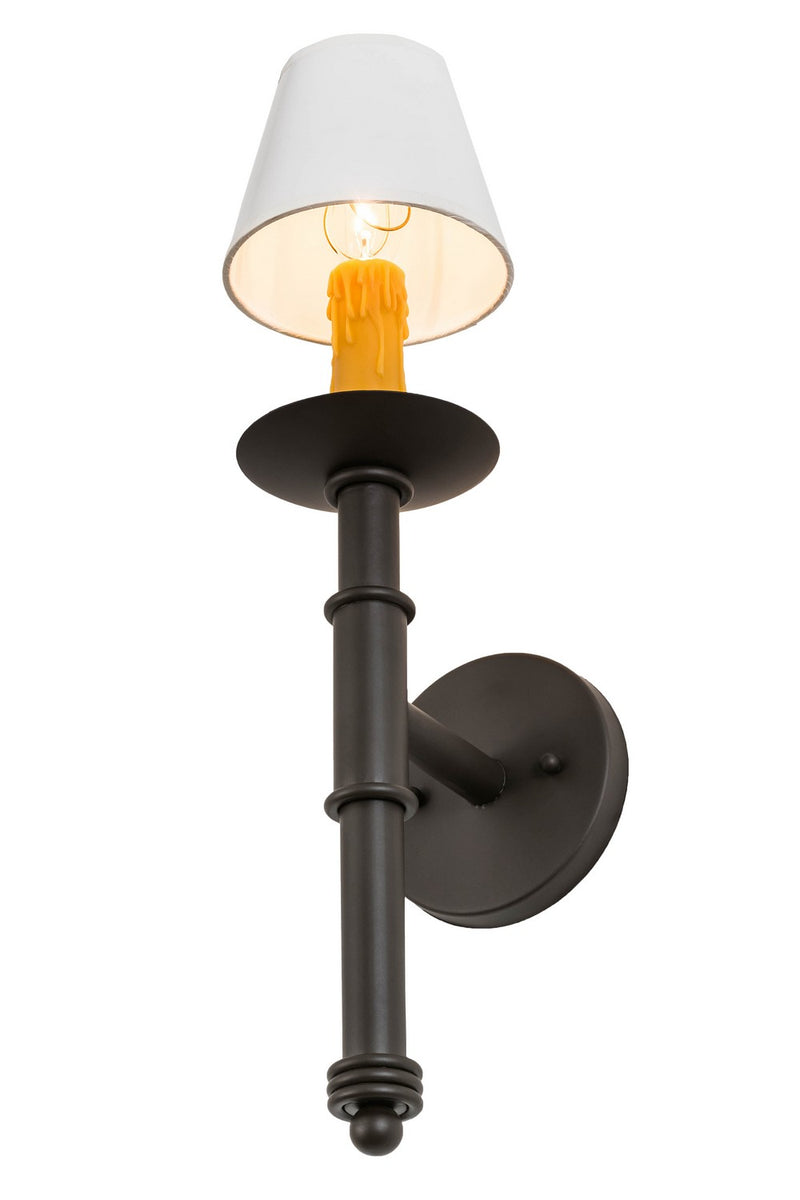Meyda Tiffany 177375 One Light Wall Sconce, Oil Rubbed Bronze