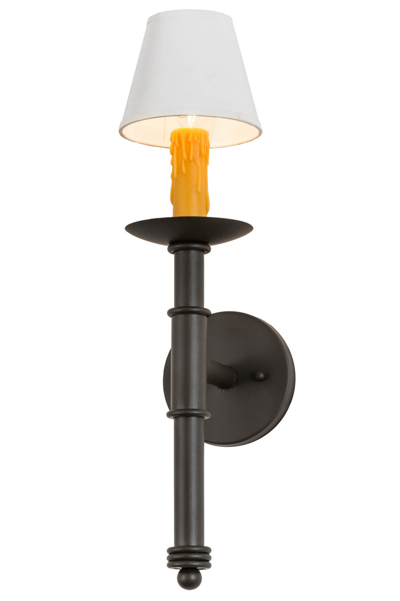 Meyda Tiffany 177375 One Light Wall Sconce, Oil Rubbed Bronze