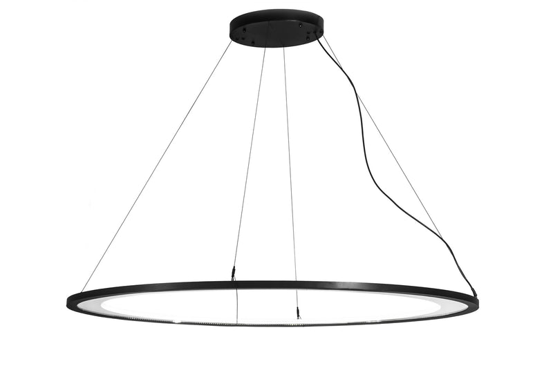 Meyda Tiffany 177697 Oblong Pendant, Solar Black