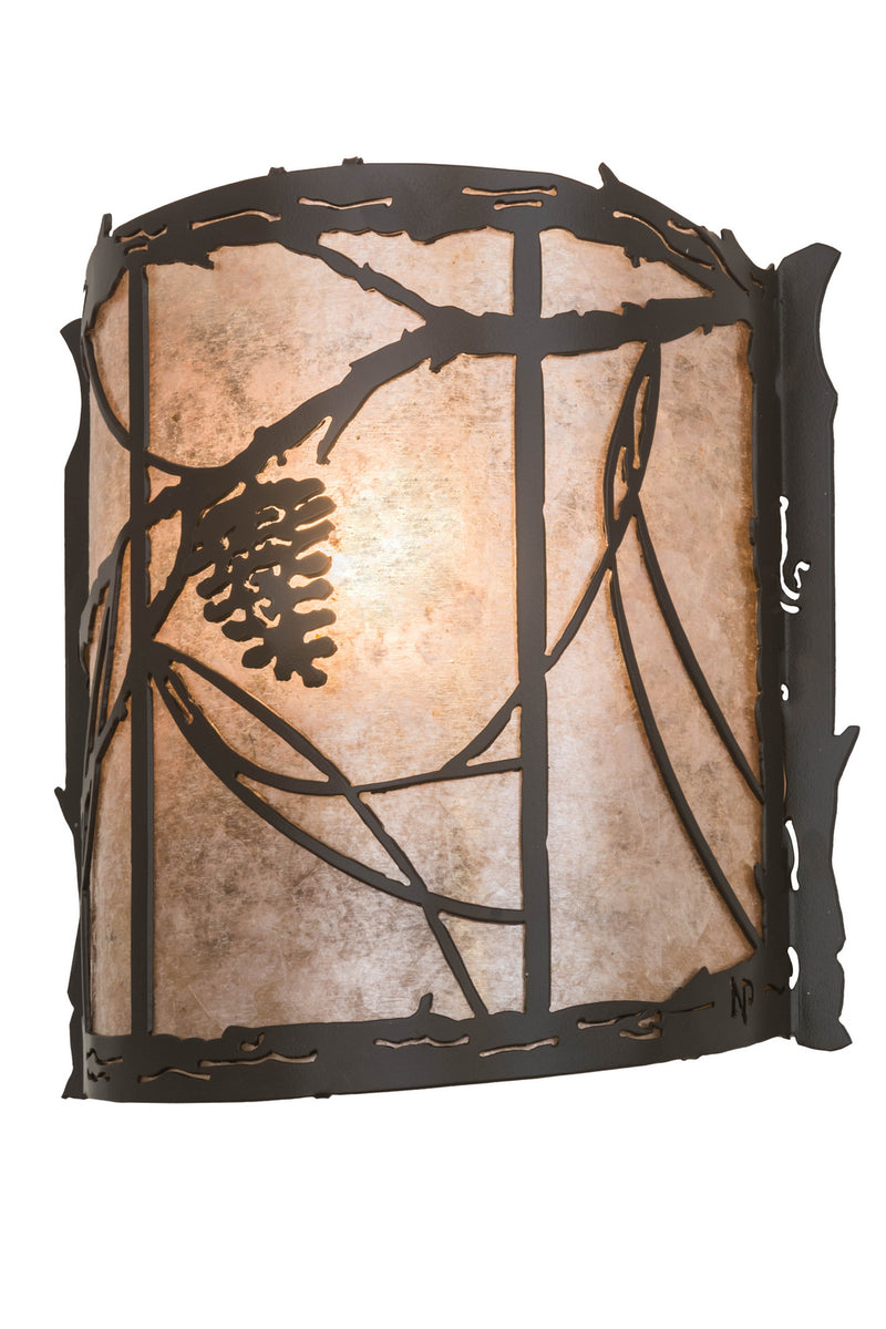 Meyda Tiffany 177793 One Light Wall Sconce, Timeless Bronze