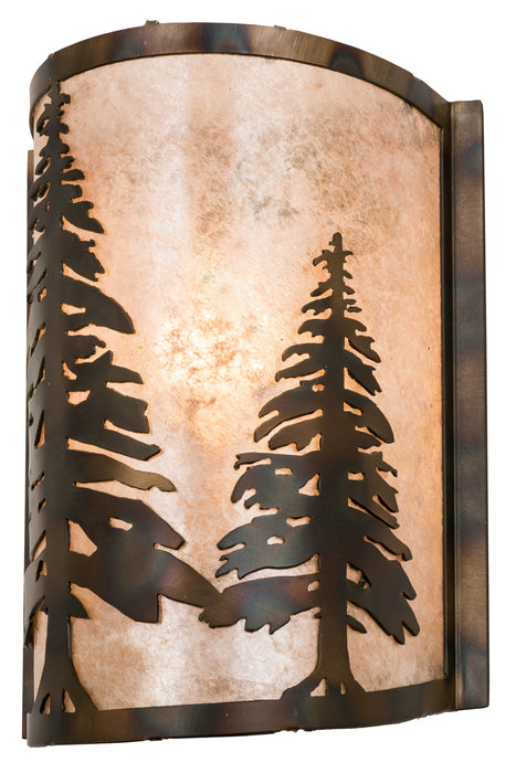 Meyda Tiffany 178370 One Light Wall Sconce, Dark Burnished Antique Copper