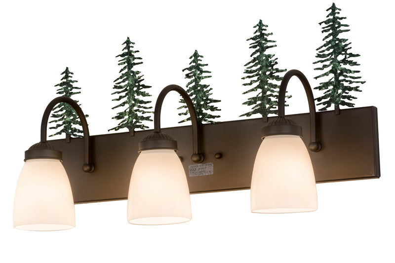 Meyda Tiffany 178428 Three Light Vanity, Oil Rubbed Bronze