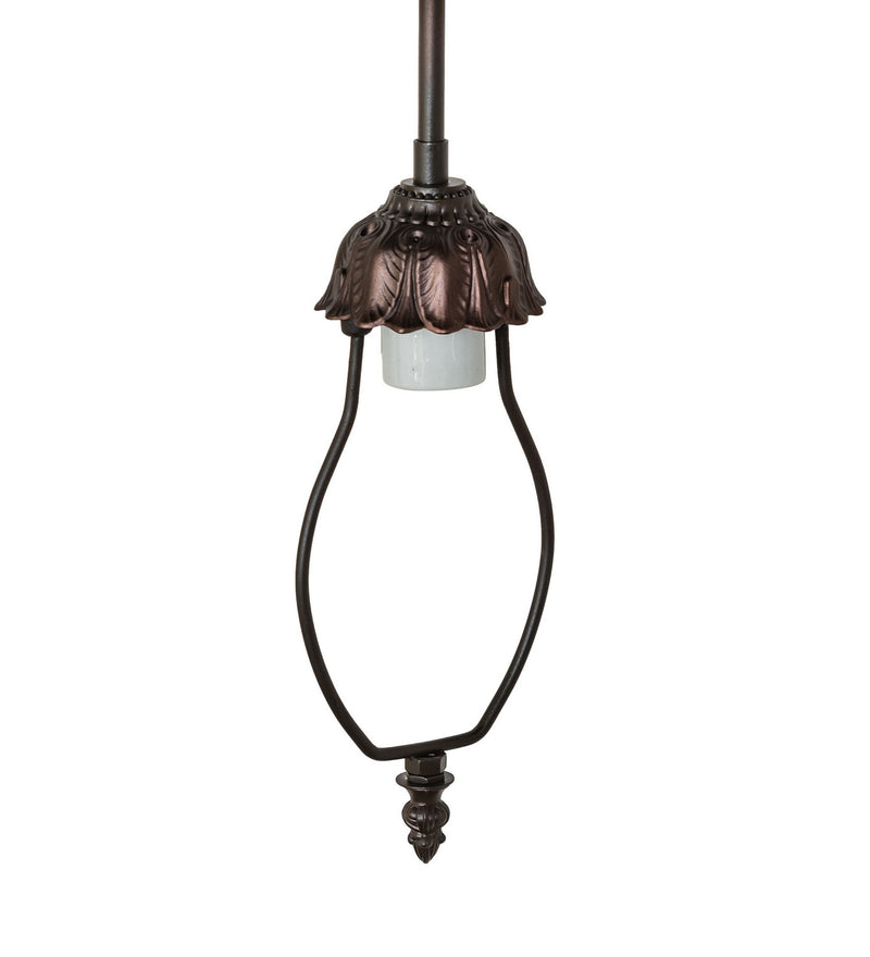 Meyda Tiffany 23198 One Light Pendant Hardware, Mahogany Bronze