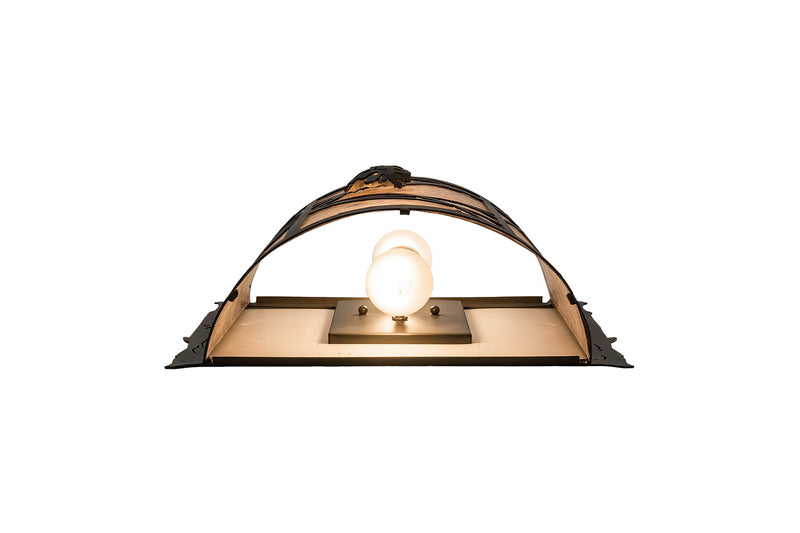 Meyda Tiffany 98413 Two Light Wall Sconce, Timeless Bronze