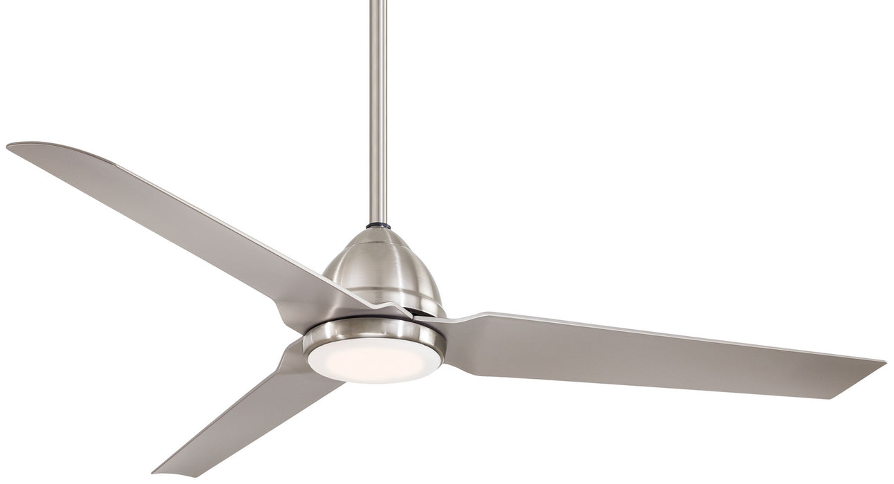 Minka Aire F753L-BNW 54" Ceiling Fan, Brushed Nickel Wet