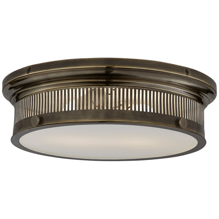 Visual Comfort Signature CHC 4392BZ-WG Two Light Flush Mount, Bronze