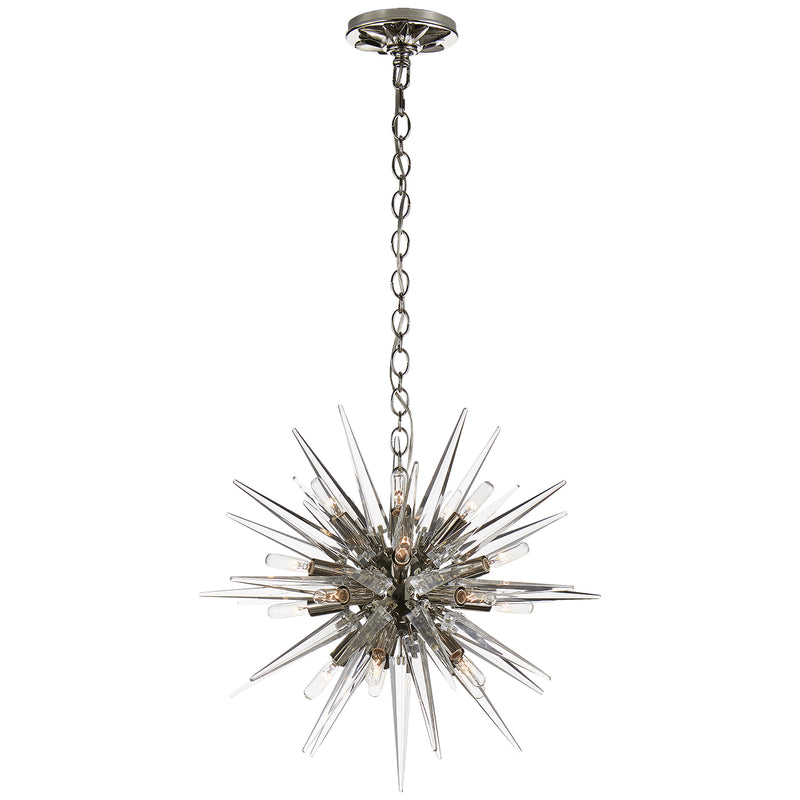 Visual Comfort Signature CHC 5286PN-CA 20 Light Chandelier, Polished Nickel