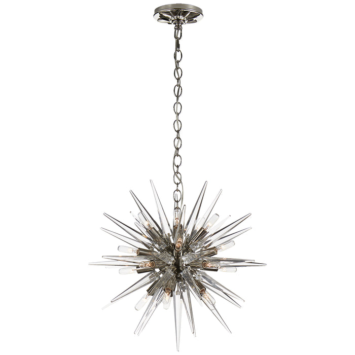 Visual Comfort Signature CHC 5286PN-CA 20 Light Chandelier, Polished Nickel