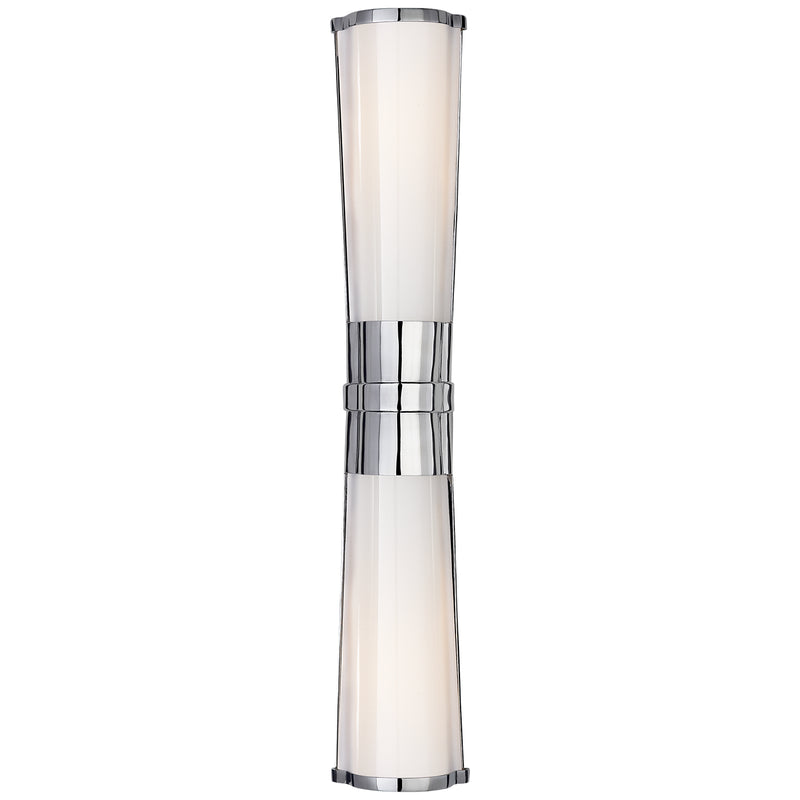 Visual Comfort Signature CHD 1563PN-WG Two Light Wall Sconce, Polished Nickel