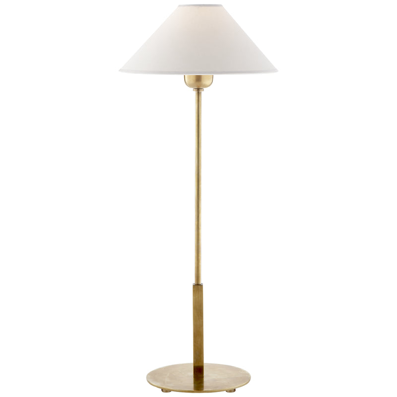 Visual Comfort Signature SP 3022HAB-NP One Light Table Lamp, Hand-Rubbed Antique Brass