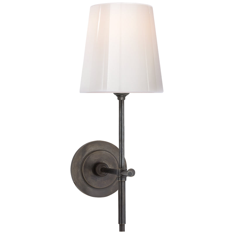 Visual Comfort Signature TOB 2022BZ-WG One Light Wall Sconce, Bronze