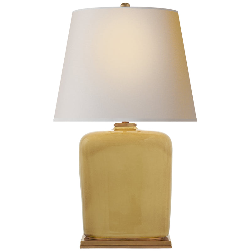 Visual Comfort Signature TOB 3804LH-NP Two Light Table Lamp, Light Honey