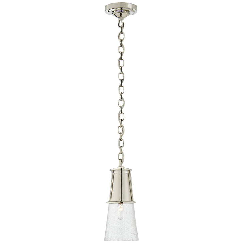 Visual Comfort Signature TOB 5751PN-SG One Light Pendant, Polished Nickel