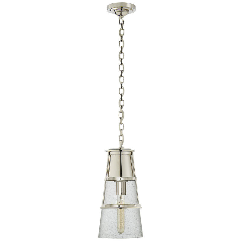 Visual Comfort Signature TOB 5752PN-SG One Light Pendant, Polished Nickel