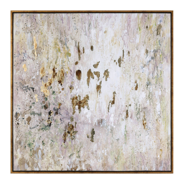 Uttermost 34362 Wall Art, Champagne Silver Leaf