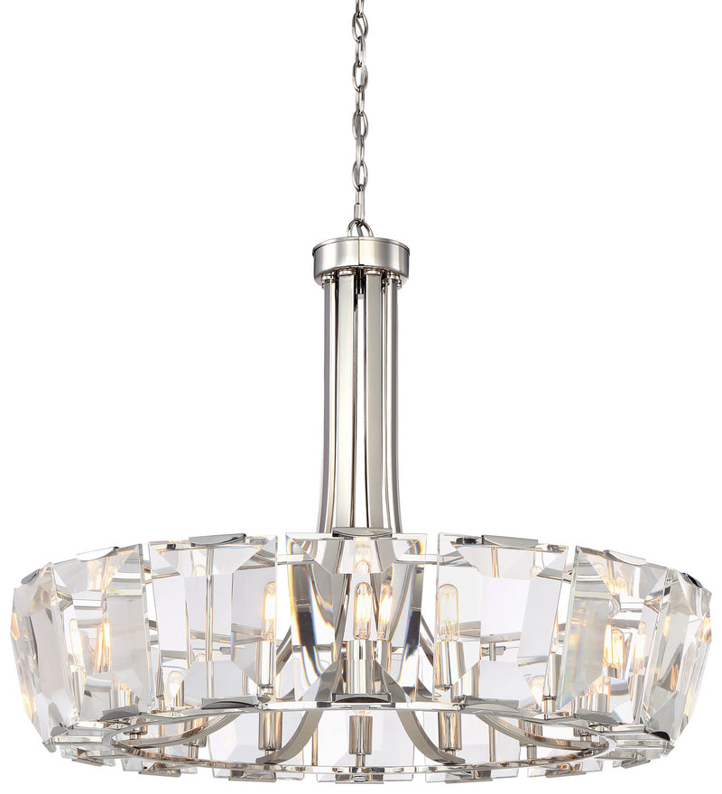 Metropolitan N6986-613 16 Light Chandelier, Polished Nickel