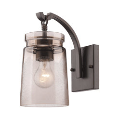 Golden 1405-1W RBZ-AG One Light Wall Sconce, Rubbed Bronze