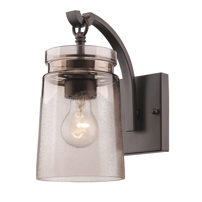 Golden 1405-1W RBZ-AG One Light Wall Sconce, Rubbed Bronze