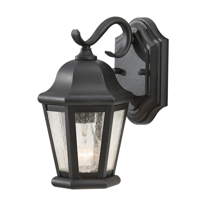 Generation Lighting OL5900BK One Light Outdoor Wall Lantern, Black