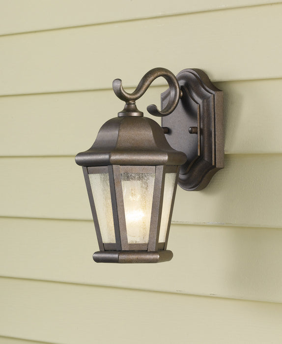 Generation Lighting OL5900CB One Light Outdoor Wall Lantern, Corinthian Bronze