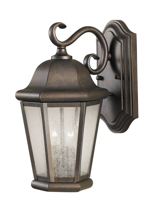 Generation Lighting OL5901CB Two Light Outdoor Wall Lantern, Corinthian Bronze